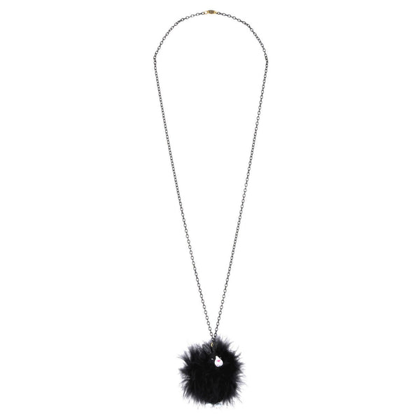 Collier Le Pompon Lapin Avec Bague Necklace | YLP3022 - Les Nereides