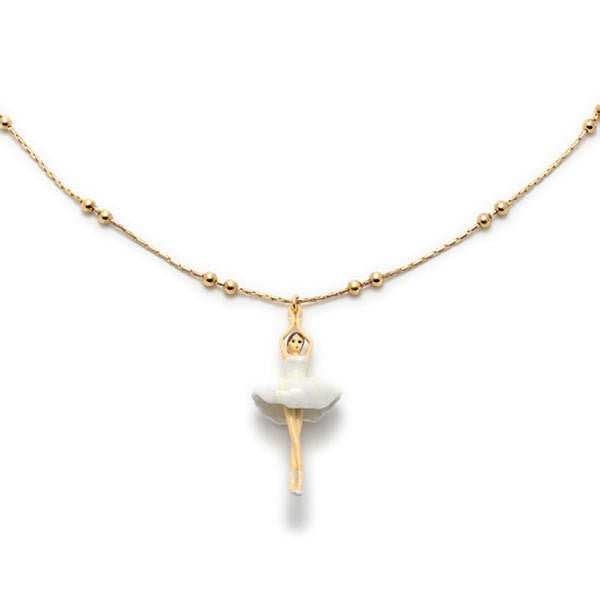 Collier Pas de Deux With White Necklace | RDD3594 - Les Nereides