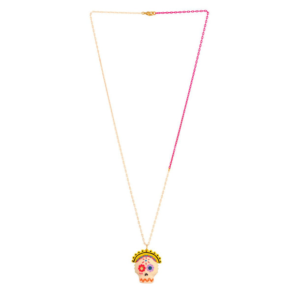 Collier Sugar Skull Necklace | XSS3021 - Les Nereides