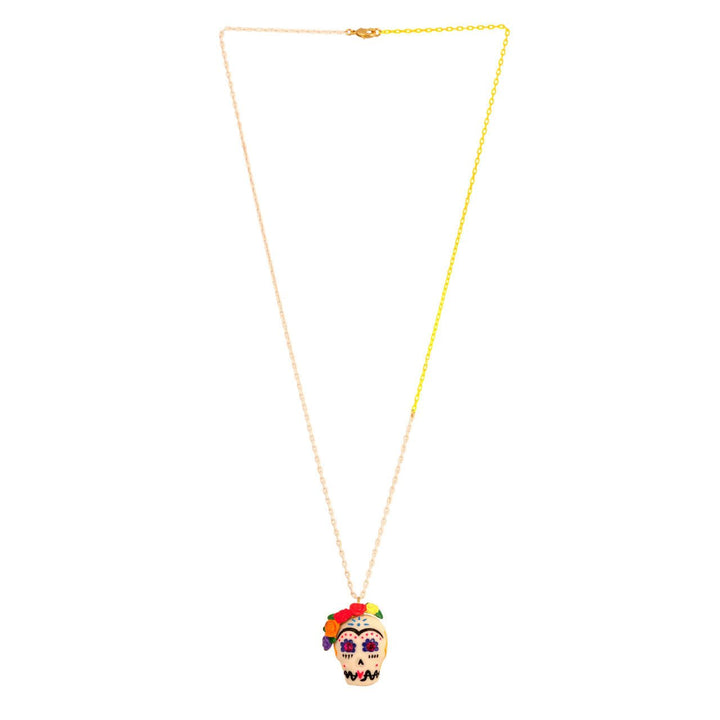 Collier Sugar Skull Necklace | XSS3041 - Les Nereides