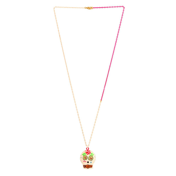 Collier Sugar Skull Necklace | XSS3061 - Les Nereides