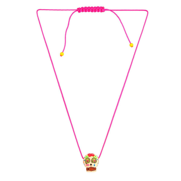 Collier Sugar Skull Necklace | XSS3081 - Les Nereides