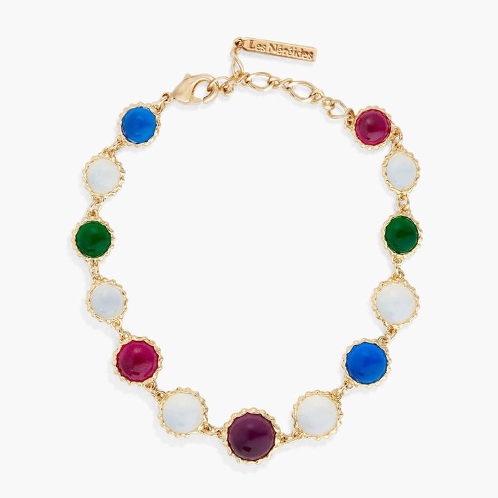 Coloured 11 Stone Bracelet | APJS2021 - Les Nereides