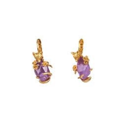 Cristaux Animaux Fox Enamel Earrings | AACA1012 - Les Nereides