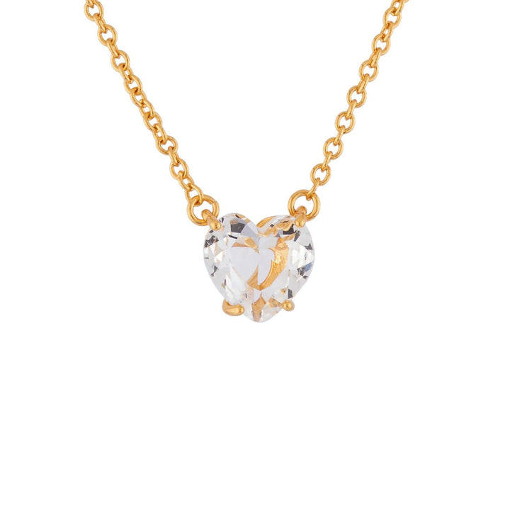 Crystal Hearthstone La Diamantine Pendant Necklace | AILD3532 - Les Nereides