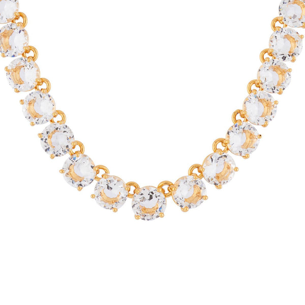 Crystal Round Stones La Diamantine Choker Necklace | AILD3322 - Les Nereides