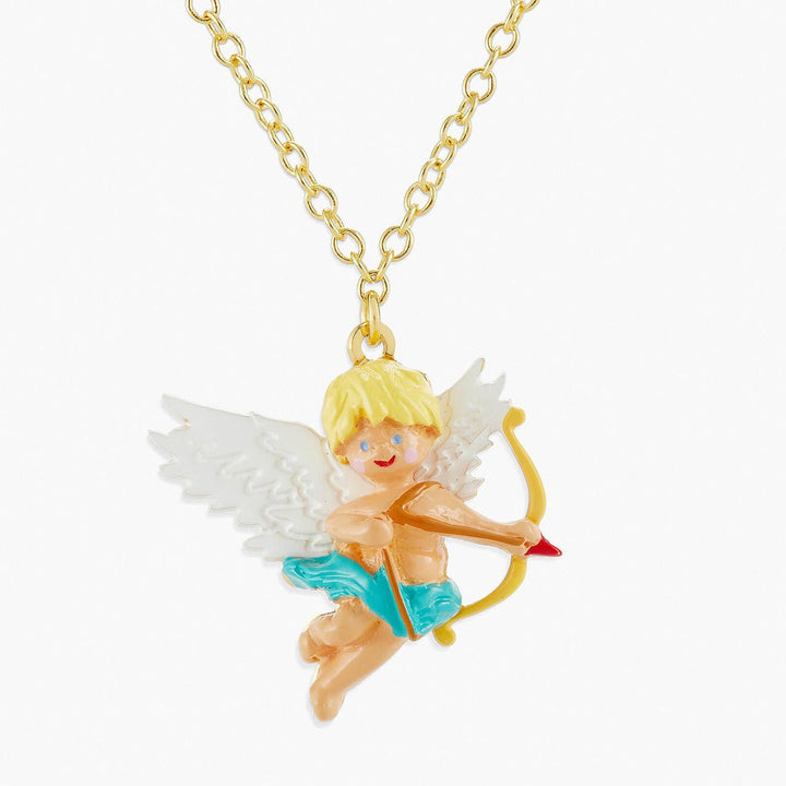 Cupid And Bow And Arrows Pendant Necklace | APPD3021 - Les Nereides