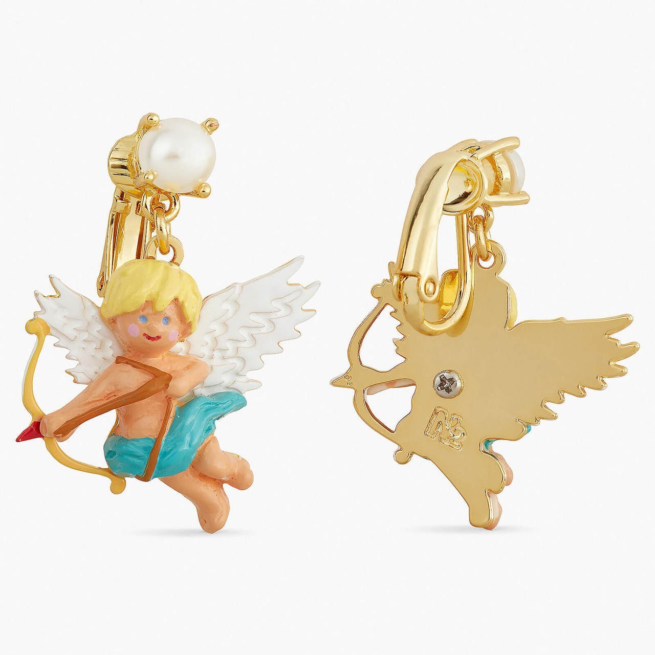 Cupid Post Earrings | APPD1021 - Les Nereides