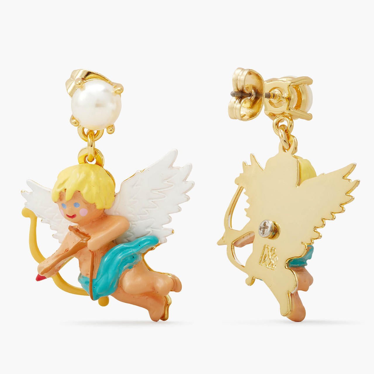 Cupid Post Earrings | APPD1021 - Les Nereides