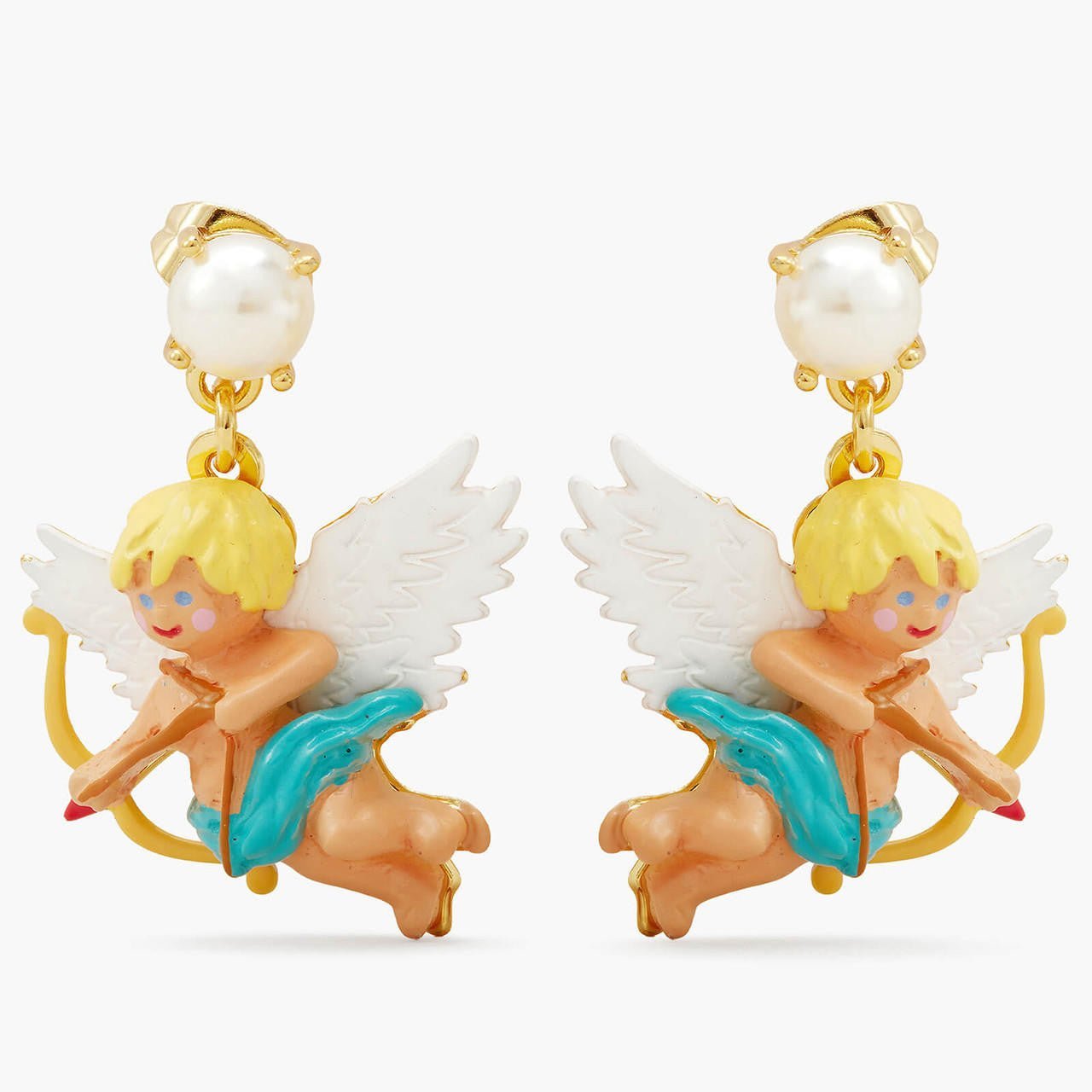 Cupid Post Earrings | APPD1021 - Les Nereides