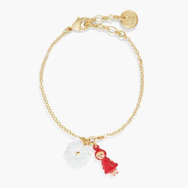 Daisy And Little Red Riding Hood Charm Bracelet | APBB2011 - Les Nereides