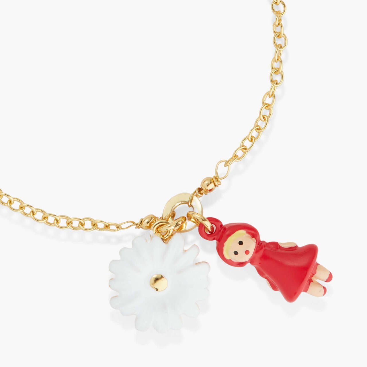 Daisy And Little Red Riding Hood Charm Bracelet | APBB2011 - Les Nereides