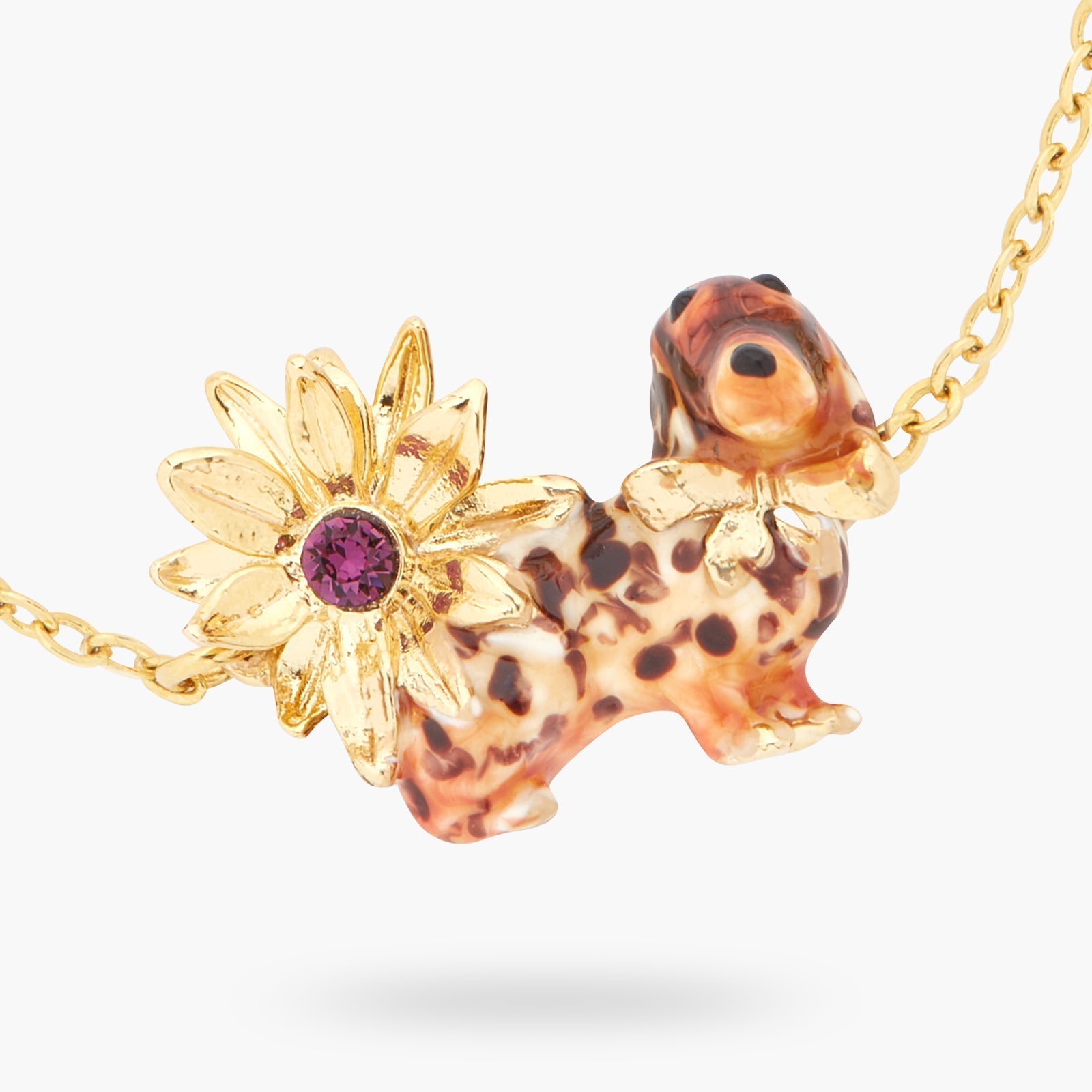 Daschund And Flower Fine Bracelet | ASLA2021 - Les Nereides