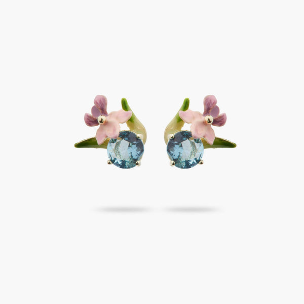 Dazzling Discretion Emerald-Cut Asymmetrical Earrings | ARED1121 - Les Nereides