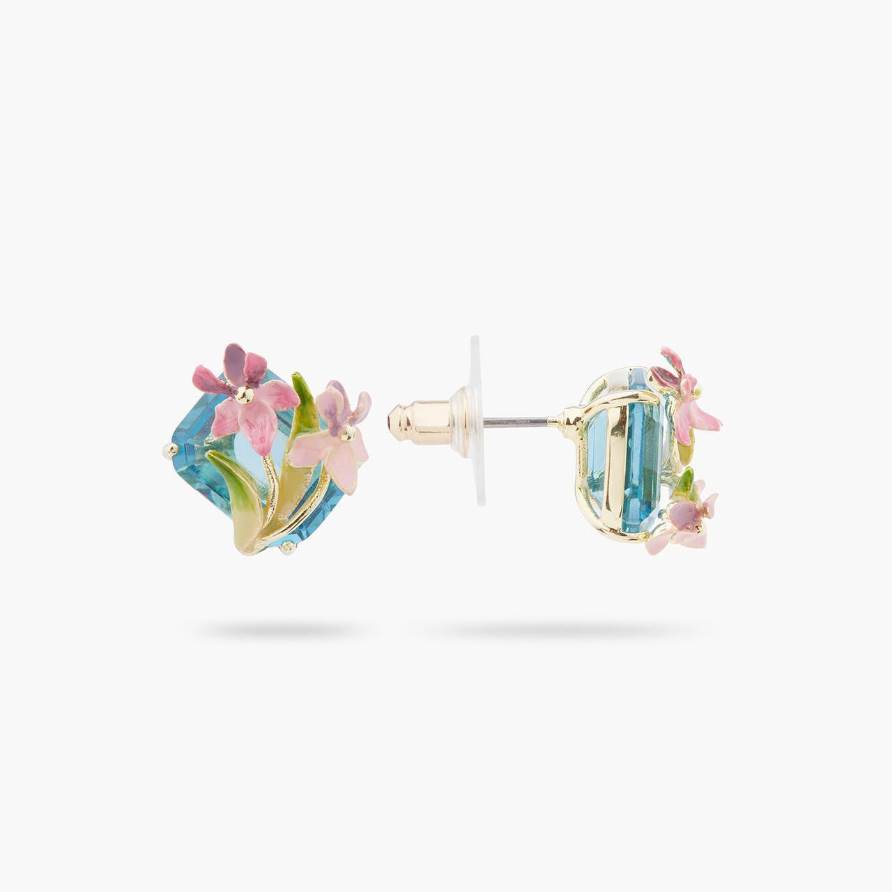 Dazzling Discretion Emerald - Cut Earrings | ARED1111 - Les Nereides