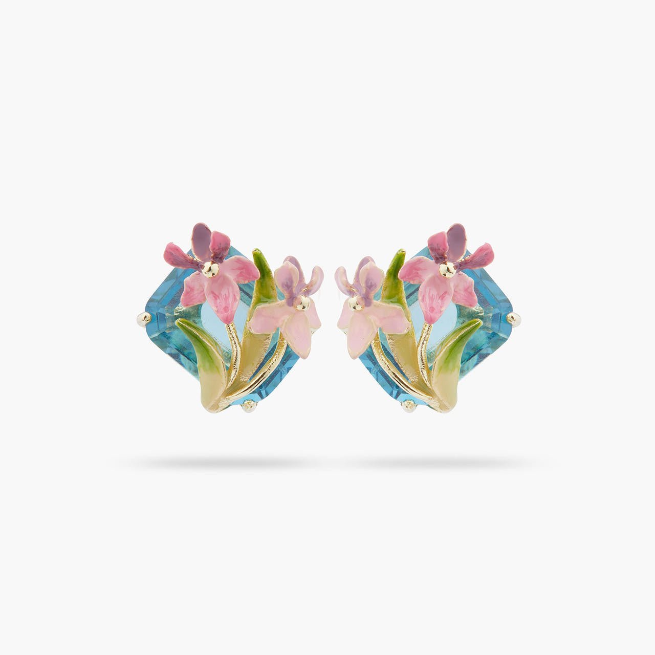 Dazzling Discretion Emerald - Cut Earrings | ARED1111 - Les Nereides