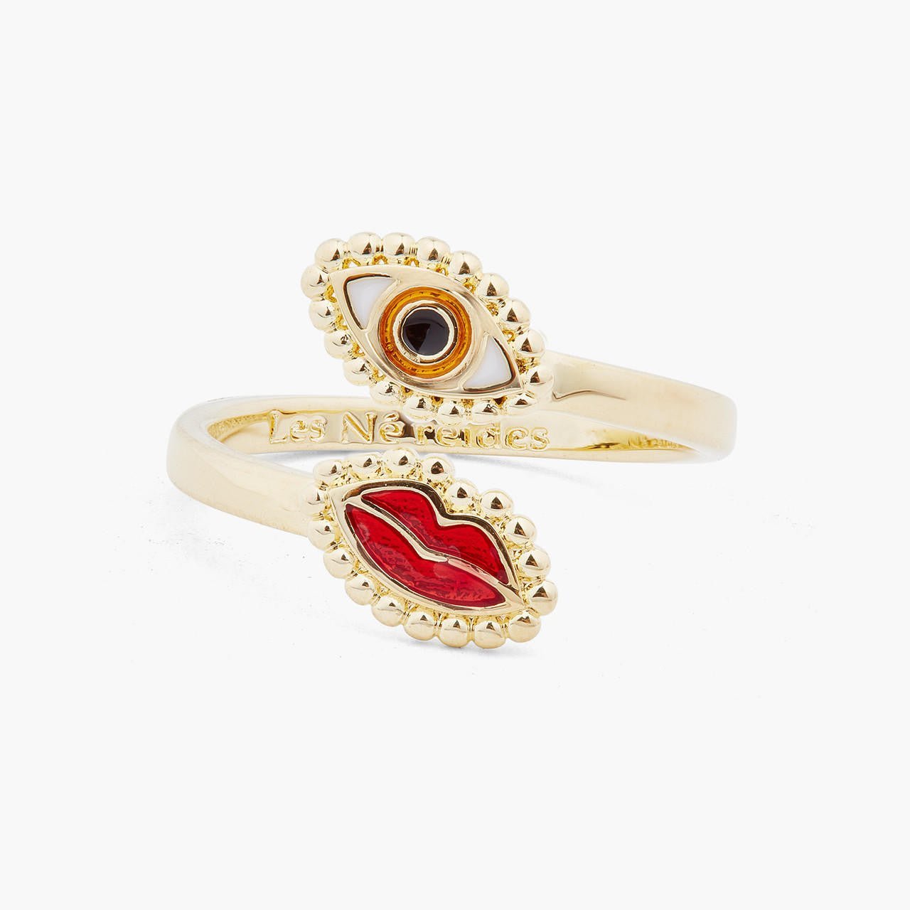 Divine Protection Adjustable Ring | ARAD6021 - Les Nereides