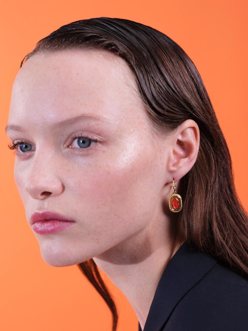 Divine Protection Asymmetrical Earrings | ARAD1021 - Les Nereides