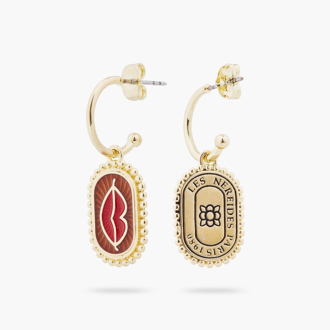 Divine Protection Asymmetrical Earrings | ARAD1021 - Les Nereides