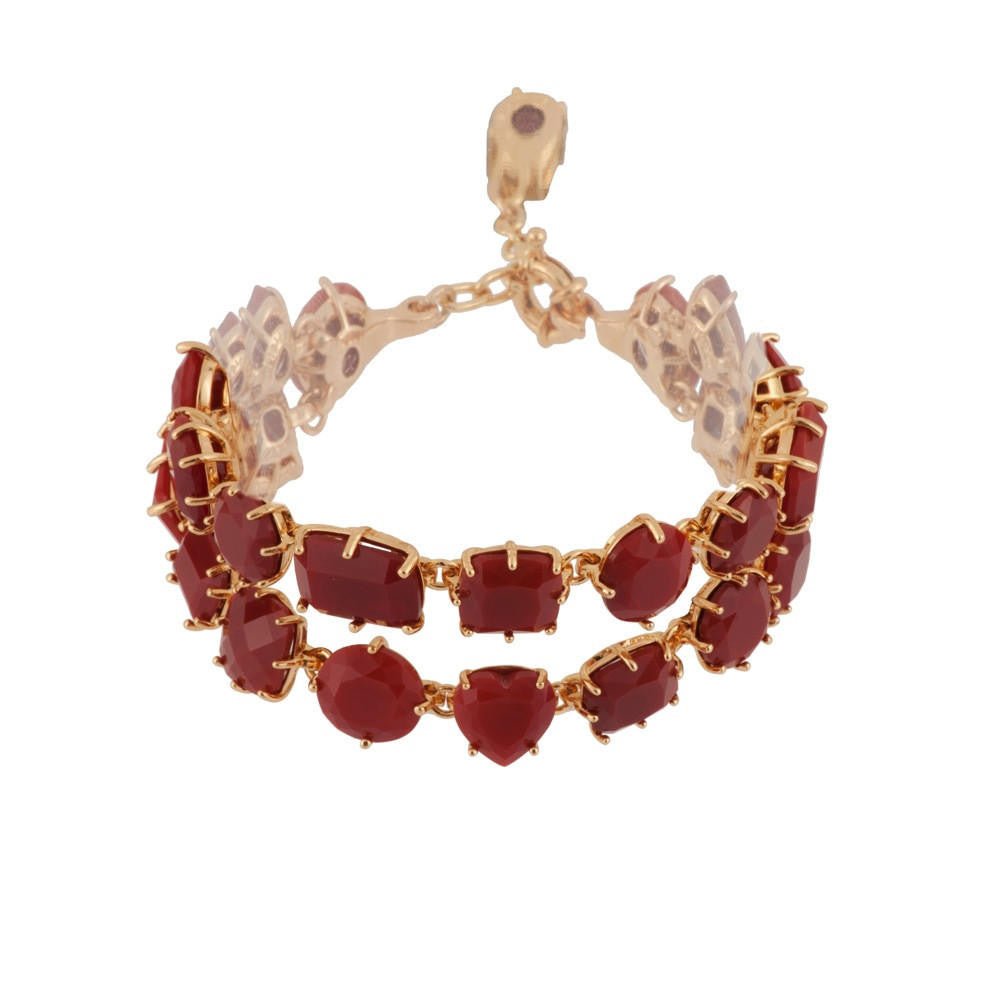 Double Row La Diamantine Sienna Bracelet | AELD2162 - Les Nereides