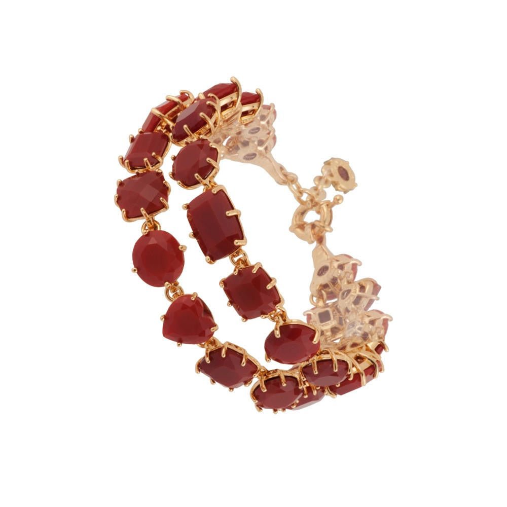 Double Row La Diamantine Sienna Bracelet | AELD2162 - Les Nereides