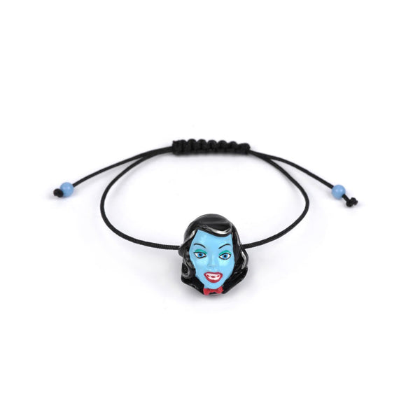 Dracula Thread Blue Girl Bracelet | AADR2091 - Les Nereides