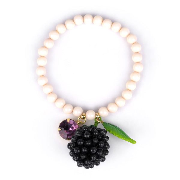 Drôles de Fruits Black Blackberry Bracelet | ZDF2091 - Les Nereides