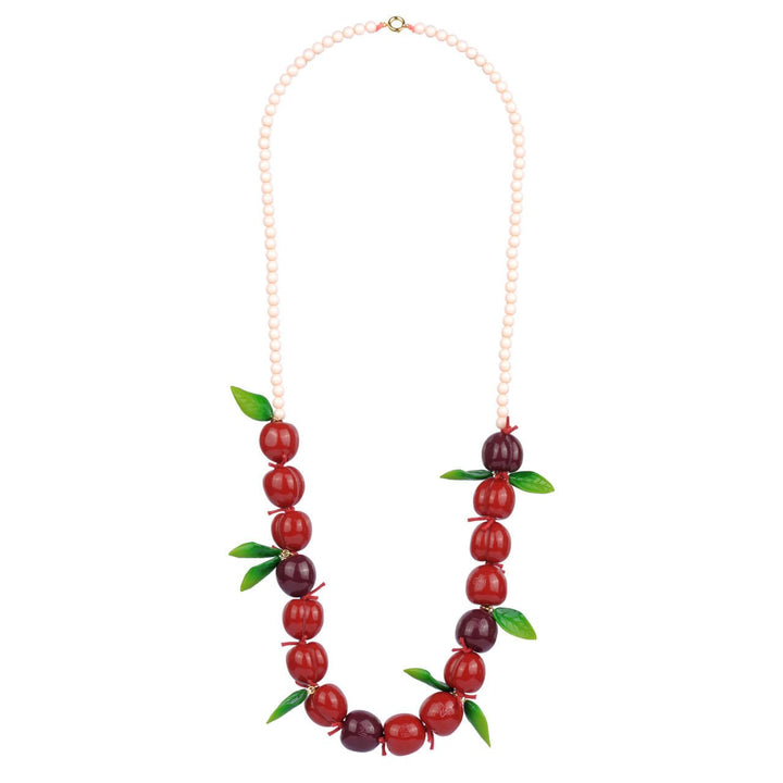 Drôles de Fruits Colourful Multi Cherry Necklace | ZDF3131 - Les Nereides