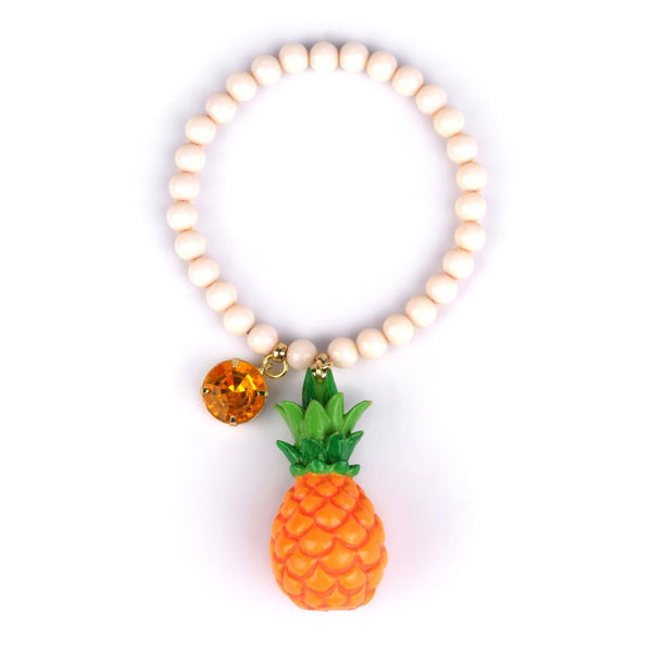 Drôles de Fruits Yellow Pineapple Bracelet | ZDF2031 - Les Nereides