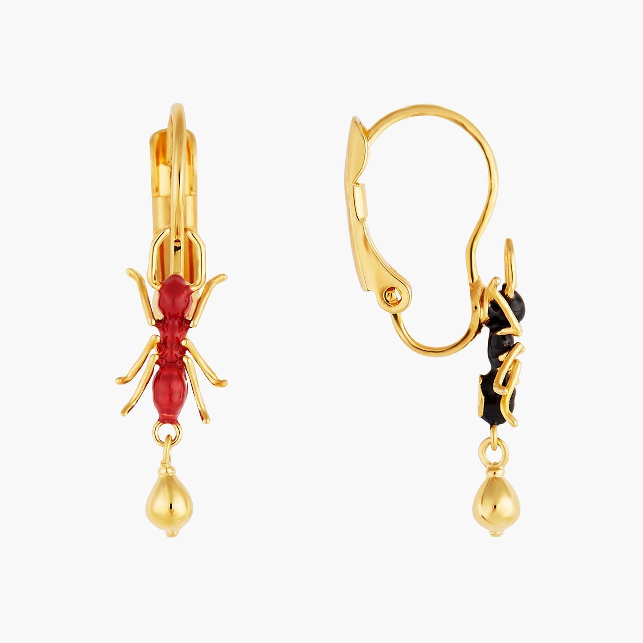 Duo Of Ants Sleeper Earrings | AOLA1031 - Les Nereides
