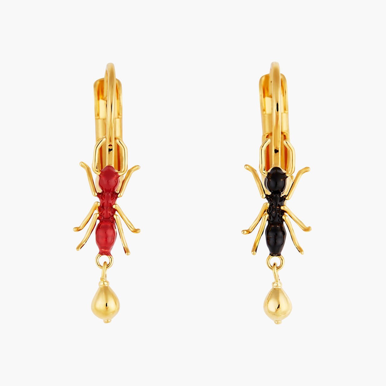 Duo Of Ants Sleeper Earrings | AOLA1031 - Les Nereides