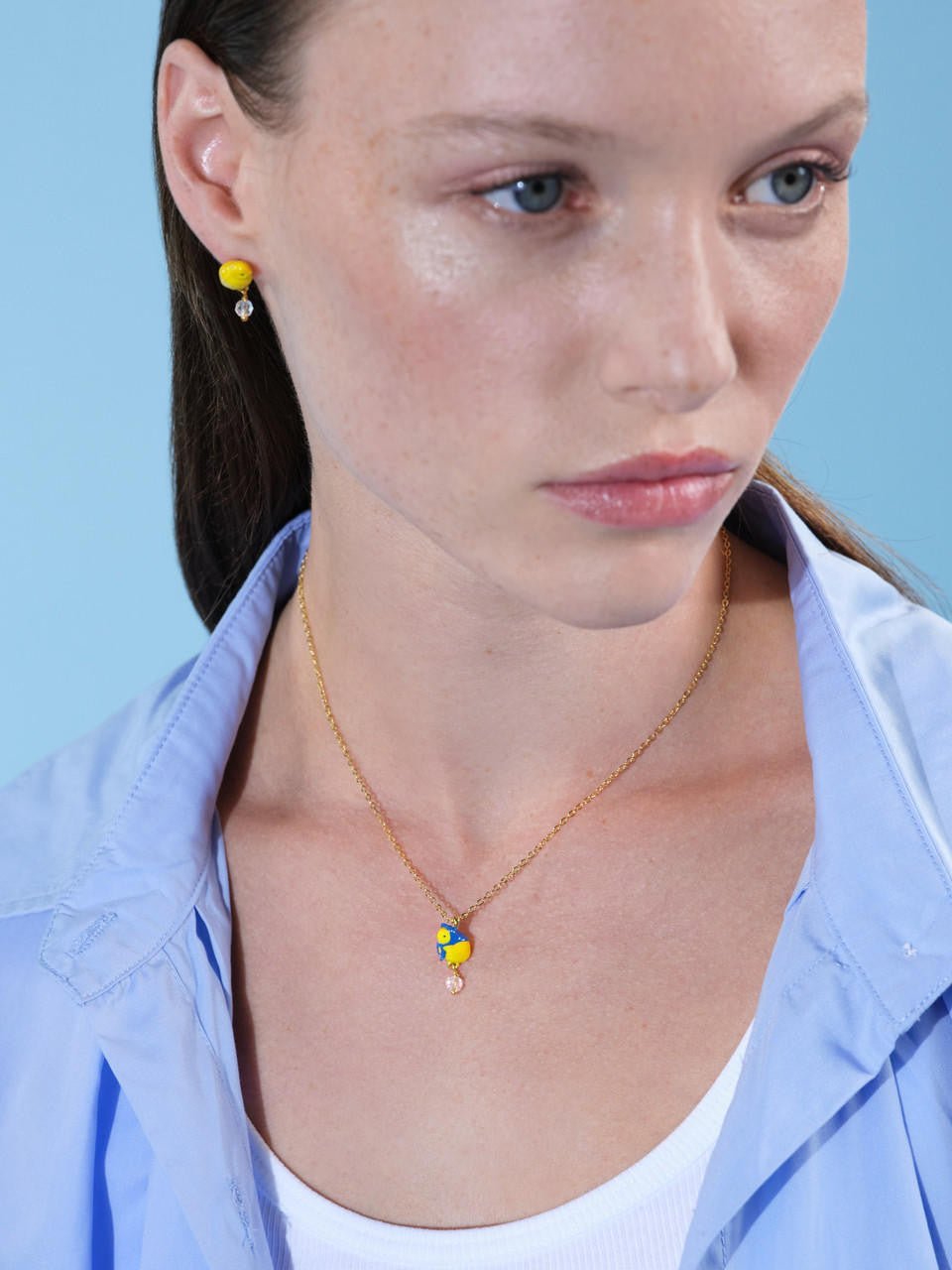 Easter Chick Pendant Necklace | ARLA3041 - Les Nereides