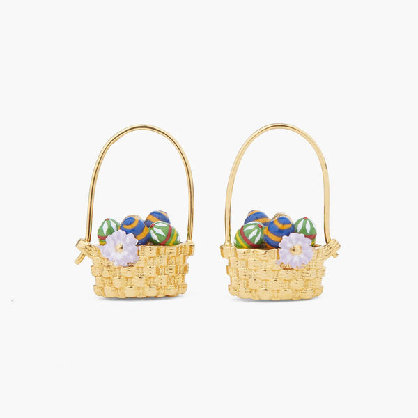 Easter Egg Basket Earrings | ARLA1011 - Les Nereides