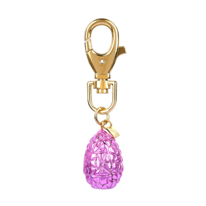 Easter Egg-Shaped Key Holder Pink Charms | ZEE4031 - Les Nereides