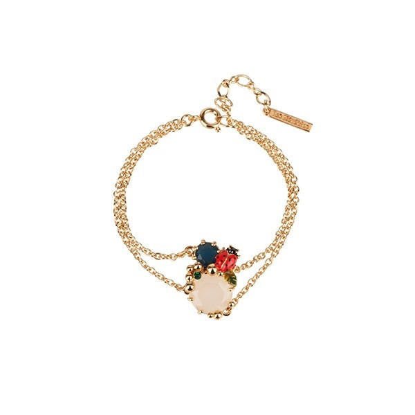 Eclatante Discrétion Stones, Bubbles & Ladybird Bracelet | ADED2051 - Les Nereides