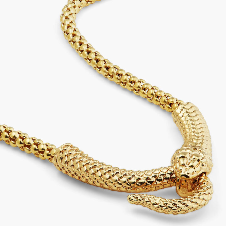 Egyptian Cobra Choker Necklace | ASNI3061 - Les Nereides