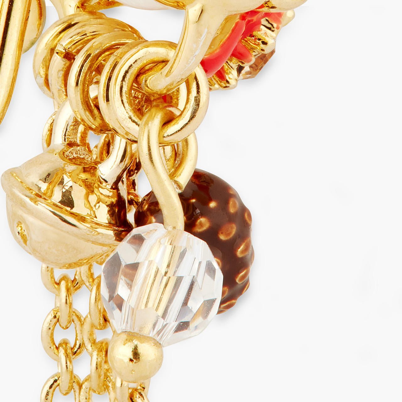 Enchanted Christmas rabbit earrings | AQNE1031 - Les Nereides
