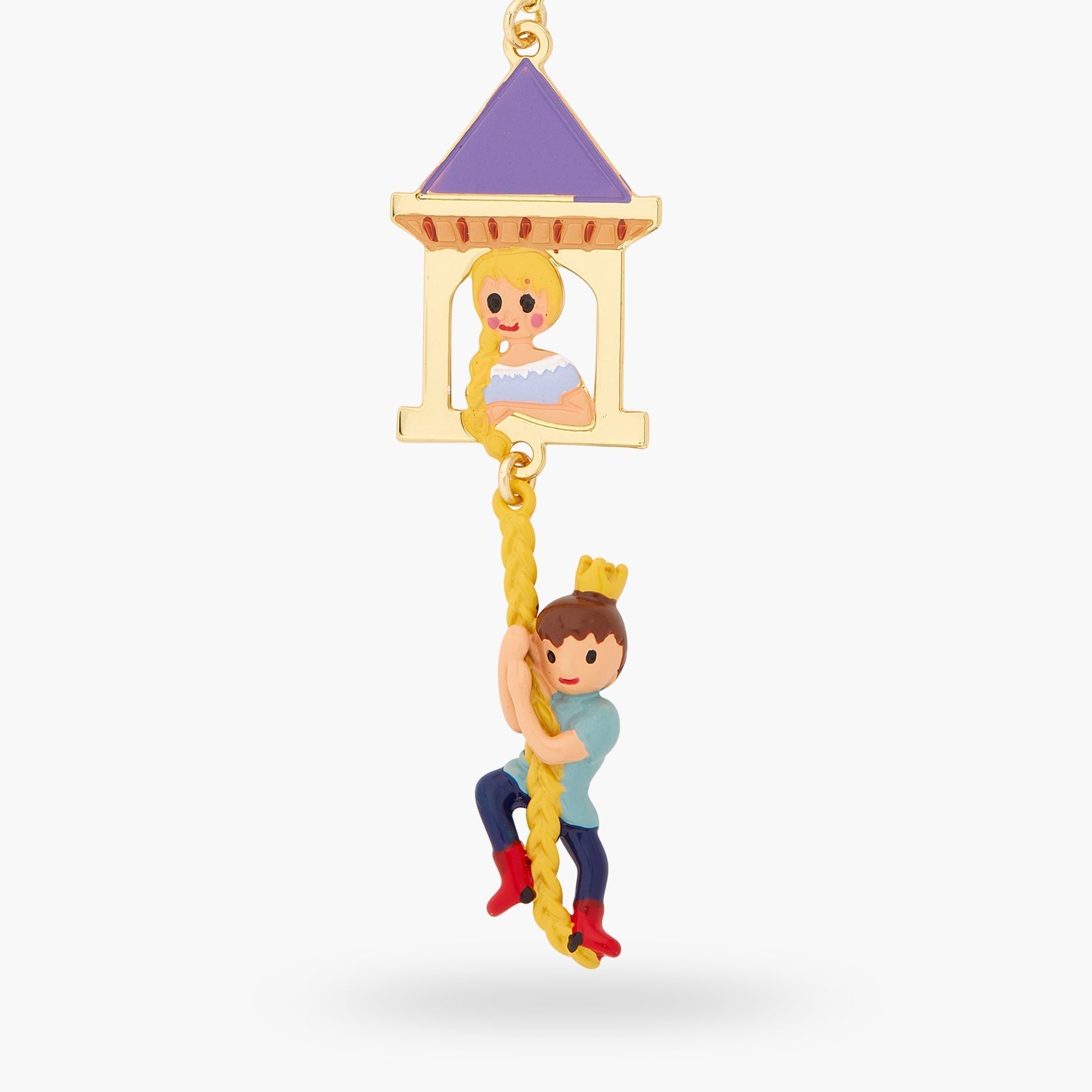 Enchanted Hair Princess And Prince Pendant Necklace | ASCE3011 - Les Nereides