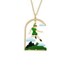 Envole - Moi "How To Jump On Theé Wind'S Back" Gold Necklace | ACEM3031 - Les Nereides