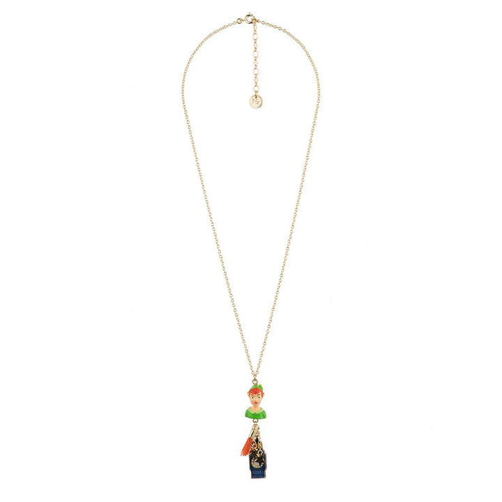 Envole - Moi Peter, Big Ben And Stars Gold Necklace | ACEM3011 - Les Nereides