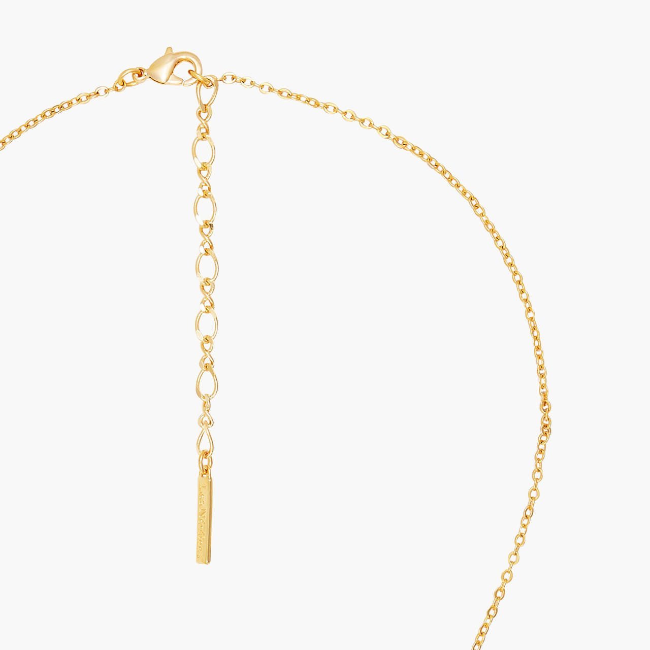 Exotic Orchid Flowers And Faceted Crystal Pendant Necklace | AOOC3061 - Les Nereides