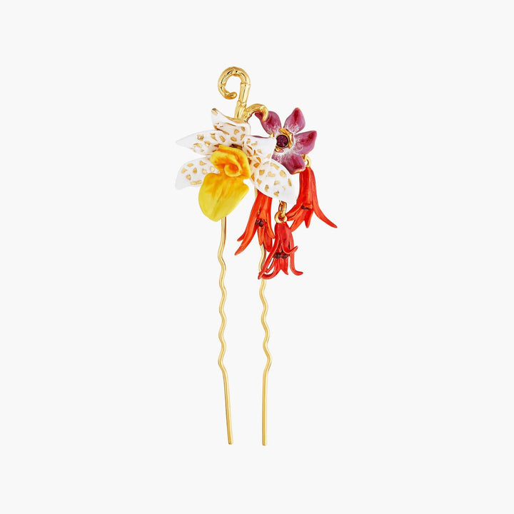 Exotic Orchids Hairpin | Les Nereides