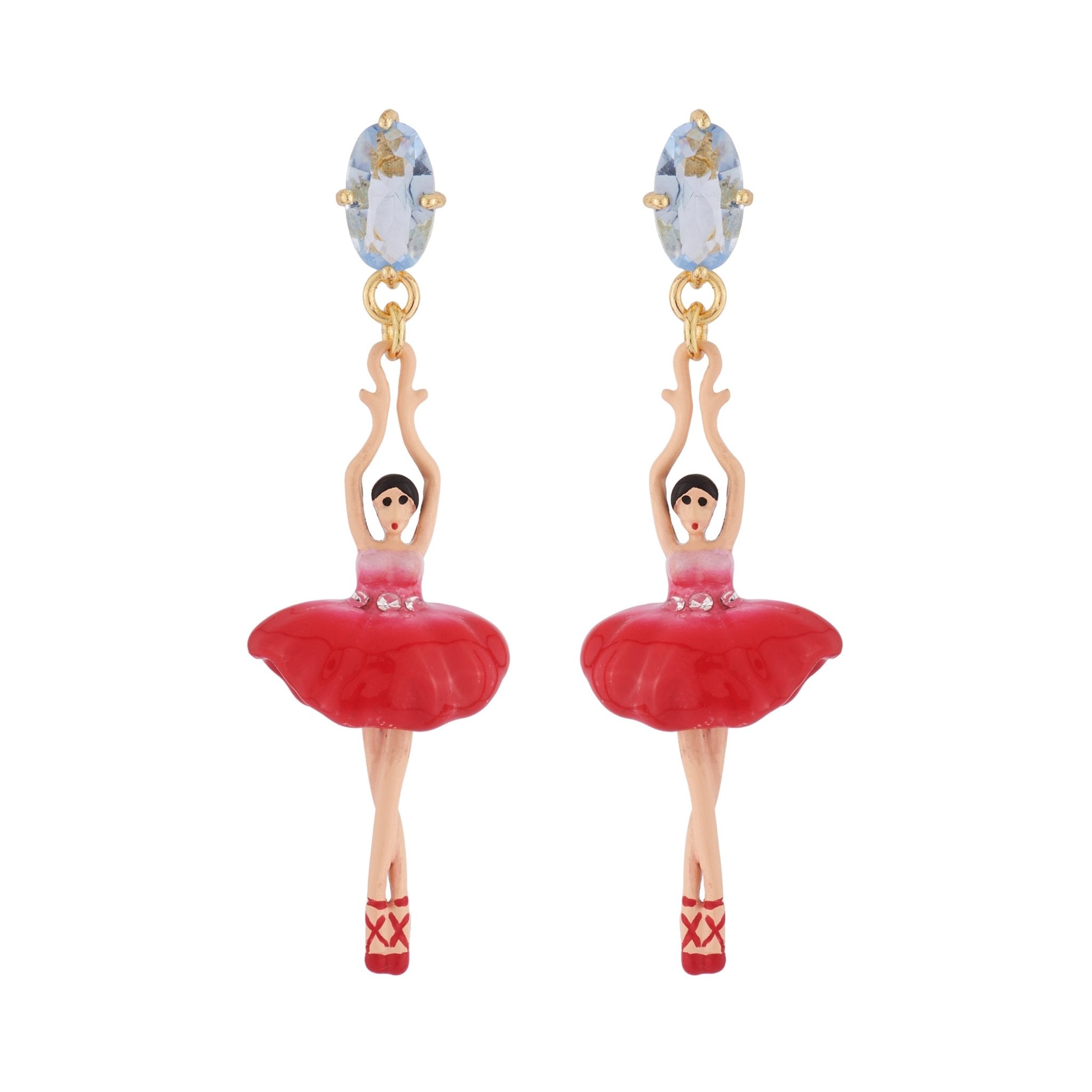 Faceted Crystal HotPink Pas De Deux |Aidda1151 - Les Nereides