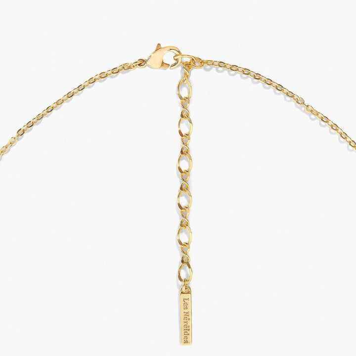 Fig And Black Stone Pendant Necklace | APVE3091 - Les Nereides