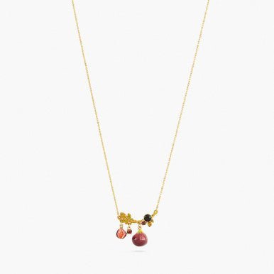 Figs And Foliage Pendant Necklace | APVE3081 - Les Nereides