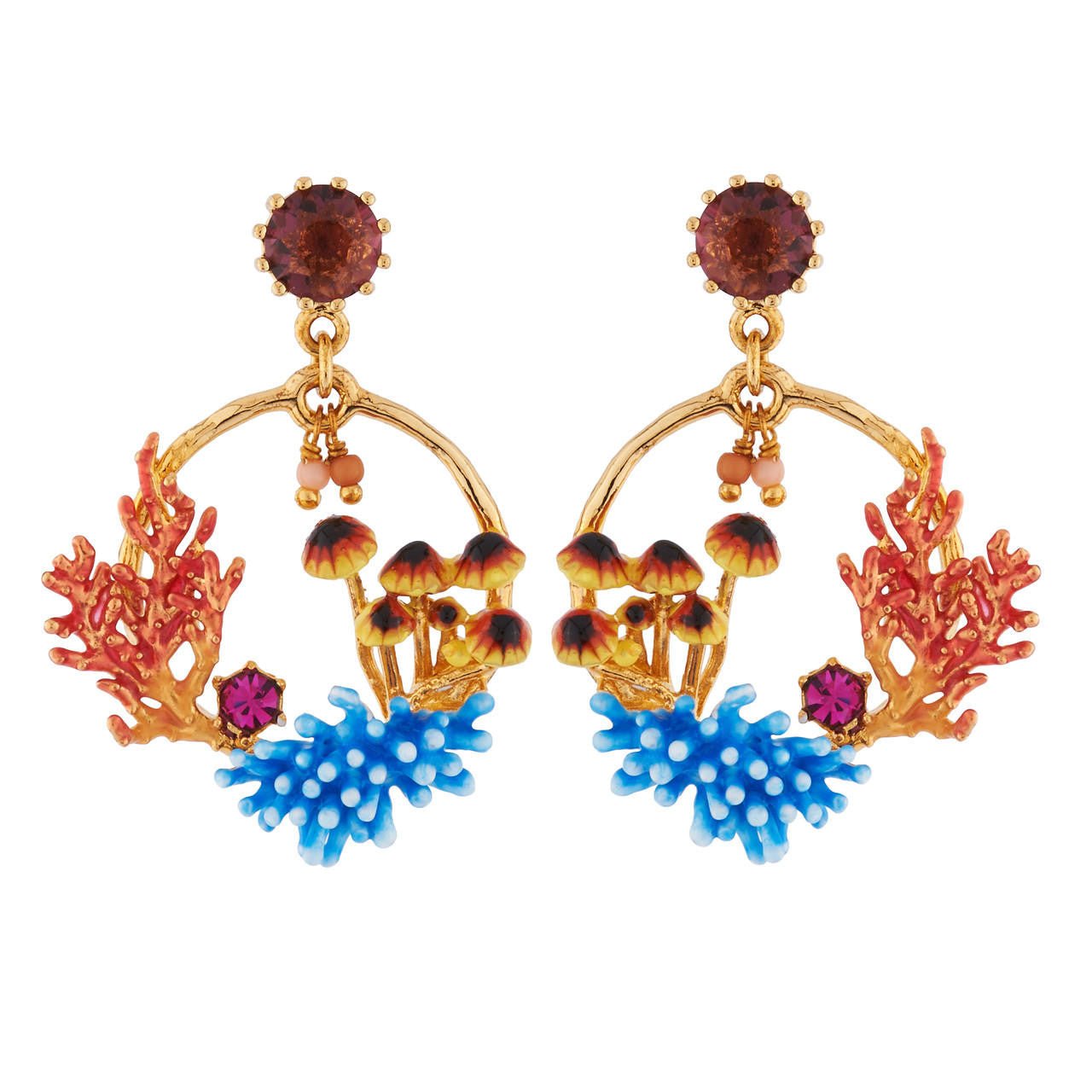 Flore Mysterieuse Earrings | AIFM1141 - Les Nereides