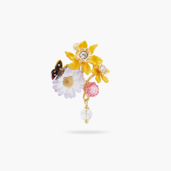 Flower And Butterfly Brooch | ARLA5011 - Les Nereides