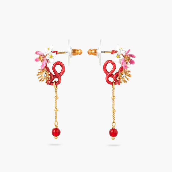 Flower Earrings | AQVT1021 - Les Nereides