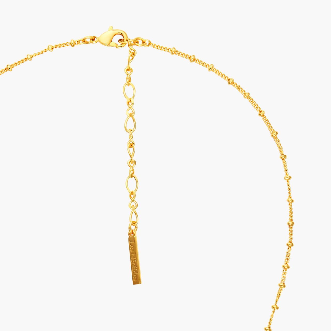Foliage And Heart Flower Petals Statement Necklace | ANHA3061 - Les Nereides