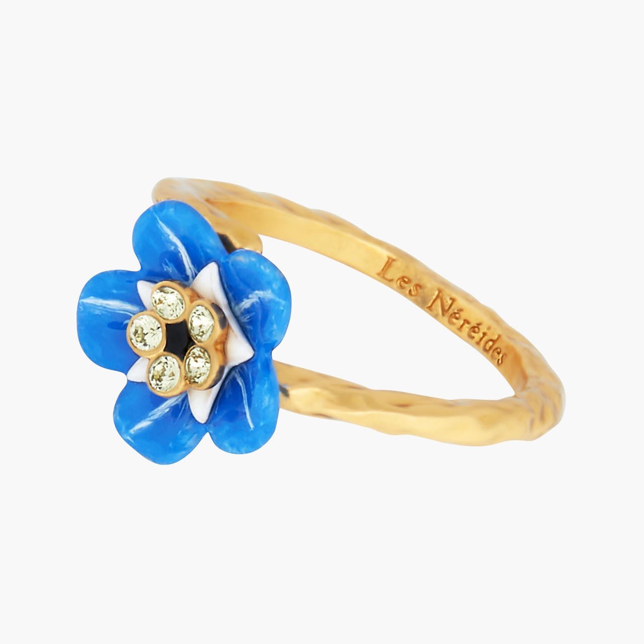 Forget - Me - Not Adjustable Rings | ANBM6031 - Les Nereides